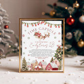 ONEderful Christmas Time Capsule Sign 台座サイン