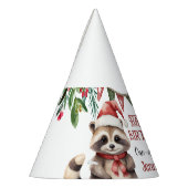 ONEderful Cute Raccoon 1st誕生日パーティー帽子 パーティーハット (左)