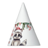 ONEderful Cute Raccoon 1st誕生日パーティー帽子 パーティーハット (右)