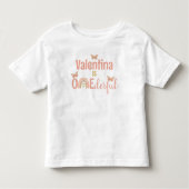 Onederful Girl's First Birthday Party Boho Equipme トドラーTシャツ (正面)