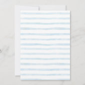 Onederful Hot Air Balloon Boy 1st Birthday 招待状 (裏面)