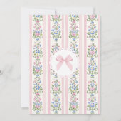 Onederful Love Shack 1st Birthday Photo collage 招待状 (裏面)