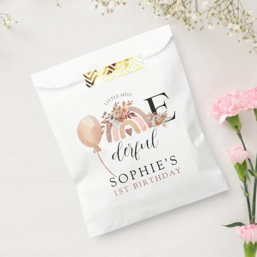 ONEderful Rainbow Girl's誕生日 フェイバーバッグ (封をした状態)