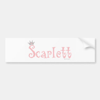 ONEderful Scarlett バンパーステッカー