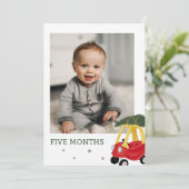 Onederful Time Of The Year誕生日写真カード (スタンド正面)