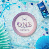 Onederful Wildflower 1st誕生日紙プレート ペーパープレート (パーティー)