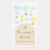 Onederful World Hot Air Balloon 1st Birthday (正面)