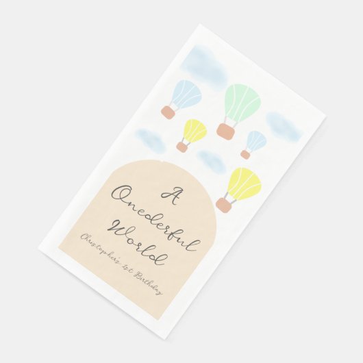 Onederful World Hot Air Balloon 1st Birthday (コーナー)