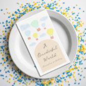 Onederful World Hot Air Balloon 1st Birthday