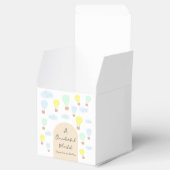 Onederful World Hot Air Balloon 1st Birthday フェイバーボックス (オープン)