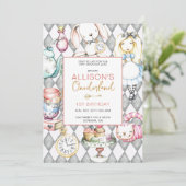 Onederland First Birthday Partyへの招待 招待状 (スタンド正面)