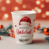 Onederland Santa Hat 1st誕生日 紙コップ