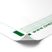 ONEdesign_ReflectionLogo ポスター (角)