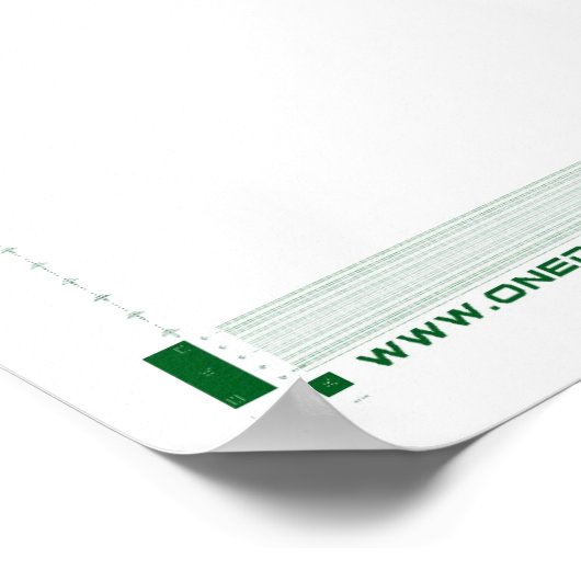 ONEdesign_ReflectionLogo ポスター (角)