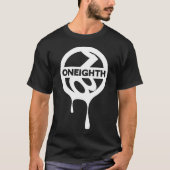 ONEIGHTH Drip Round LOGO original Tシャツ (正面)