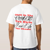 OneLifeOriginal Tシャツ (裏面)
