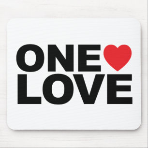OneLoveロゴマウスパッド マウスパッド