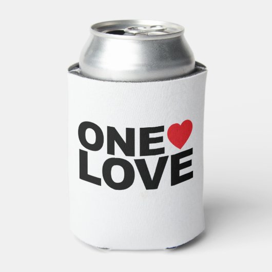 OneLoveロゴ 缶クーラー (缶正面)