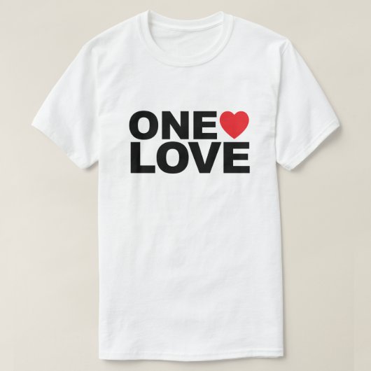 OneLoveロゴTシャツ Tシャツ (デザイン正面)