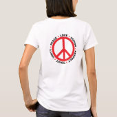 OneLoveロゴTシャツ Tシャツ (裏面)
