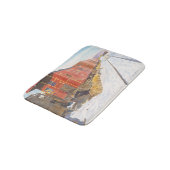 Oneontaの鉄道ヤードD&Hの車掌車 バスマット (アングル)