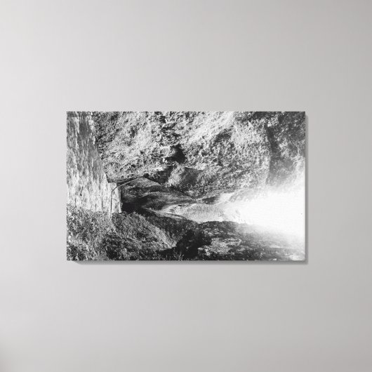 Oneonta Gorge PhotographColumbia River, OR キャンバスプリント (正面)