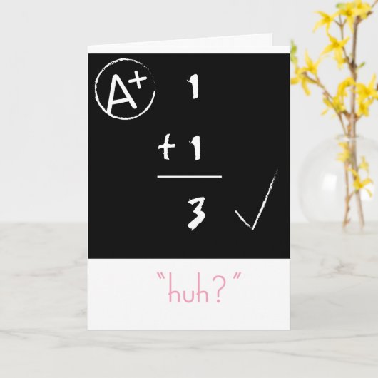 OnePlusOne カード (黄色い花)