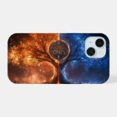 ONEsツリー iPhone 15ケース (裏面横)