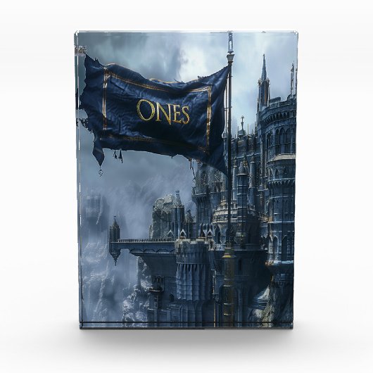 ONEsフラグとバッジ フォトブロック (正面)