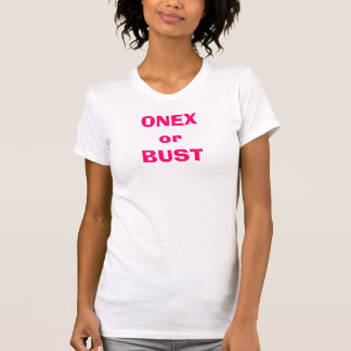 ONEXorBUST Tシャツ