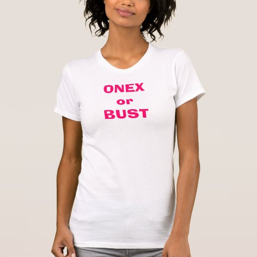 ONEXorBUST Tシャツ (正面)