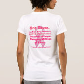 ONEXorBUST Tシャツ (裏面)