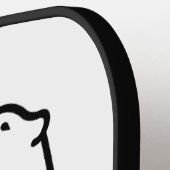 ongue-Out & Heart-Face Emojis ピックルボールラケット (左詳細)