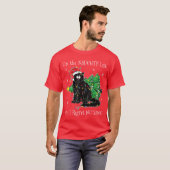 Onhe Naughty List And I Regret Nothing Cat Christm Tシャツ (正面フル)