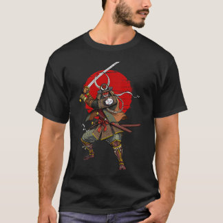 Oni Demon Samurai Warrior Tシャツ