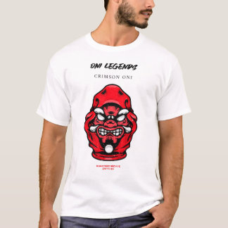 Oni Legends – Crimson Oni | BurnCorpo Archive Tシャツ