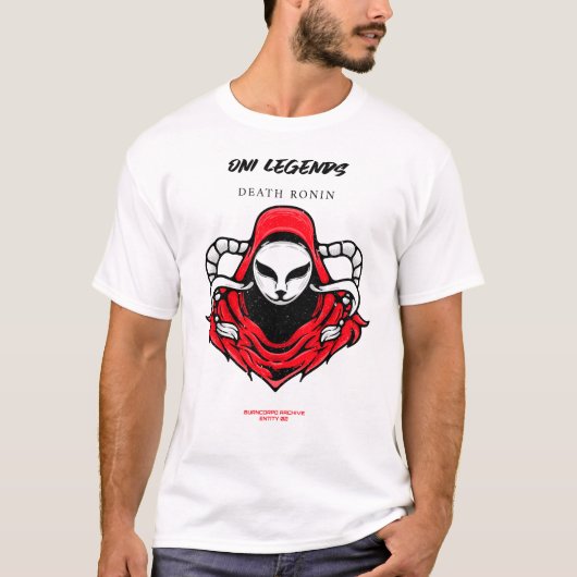 Oni Legends – Death Ronin | BurnCorpo Tシャツ (正面)