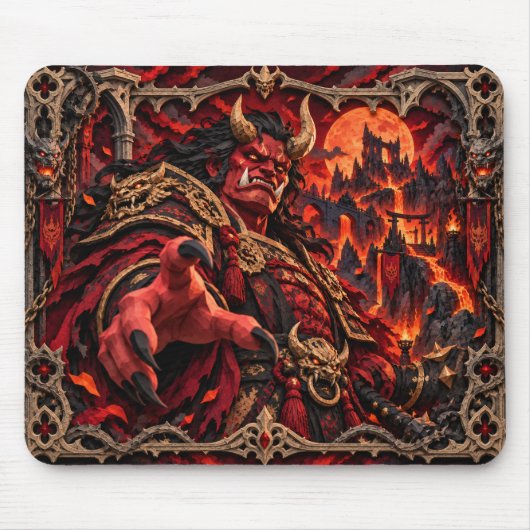 Oni, Paper Cut Monster マウスパッド (正面)