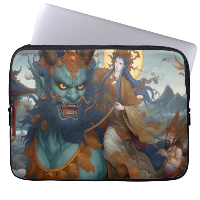 Oni Rider Laptop Sleeve ラップトップスリーブ (正面)