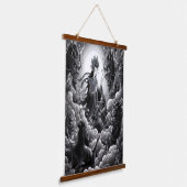 Oni Temptation 吊り下げ型タペストリー (傾斜あり)