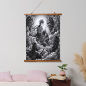 Oni Temptation 吊り下げ型タペストリー (寝室)