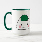 Onigiriのomusubiの日本のな米球の海藻nori マグカップ (左)