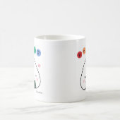 Onigiri愛はマグ2味方しました コーヒーマグカップ (中央)