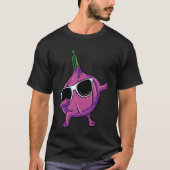 Onion Dabbing Sunglasses Tシャツ (正面)