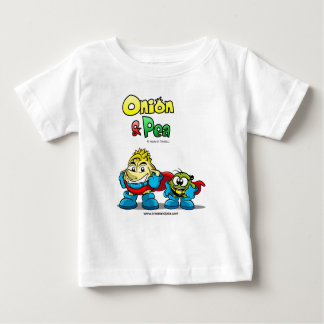 Onion & Pea characters Baby t-shirt. ベビーTシャツ