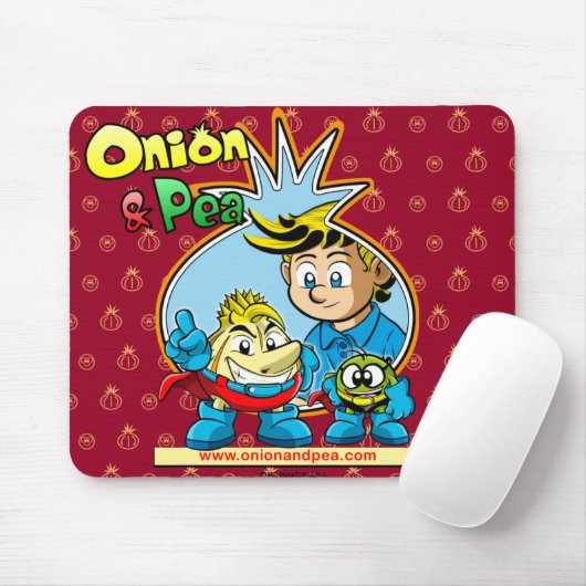 Onion & Pea mousepad. マウスパッド (マウス)