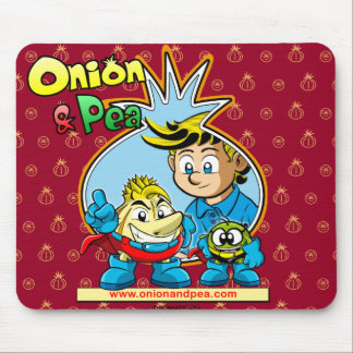 Onion & Pea mousepad. マウスパッド