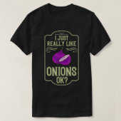 Onion Red Pickled Onions Tシャツ (デザイン正面)