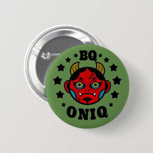 ONIQ Button badges 缶バッジ (正面&裏面)