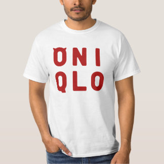 ONIQLOの血の若者のワイシャツ Tシャツ